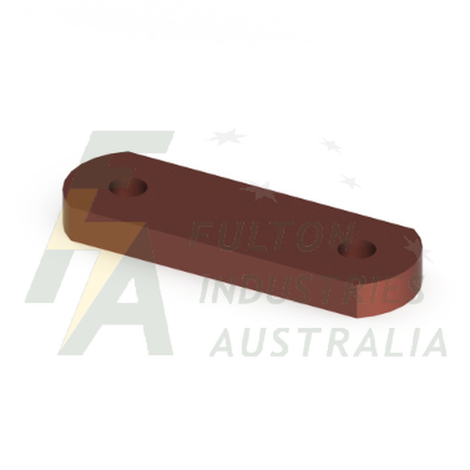 25x3/25x6mm - Busbar Copper spacer